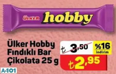 ÜLKER HOBBY FINDIKLI BAR ÜLKER HOBBY FINDIKLI BAR